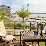 With Sunny Balcony By The